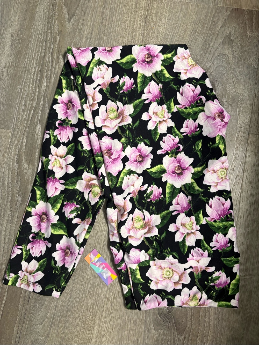 Lularoe tc leggings new with tag floral print